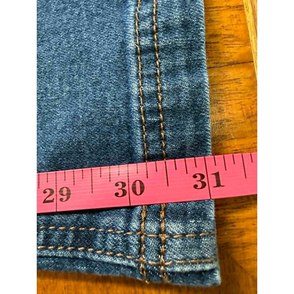 Nicole Miller New York Womens 12 Soho High Rise Bootcut Jeans Dark Wash Blue - Picture 3 of 10